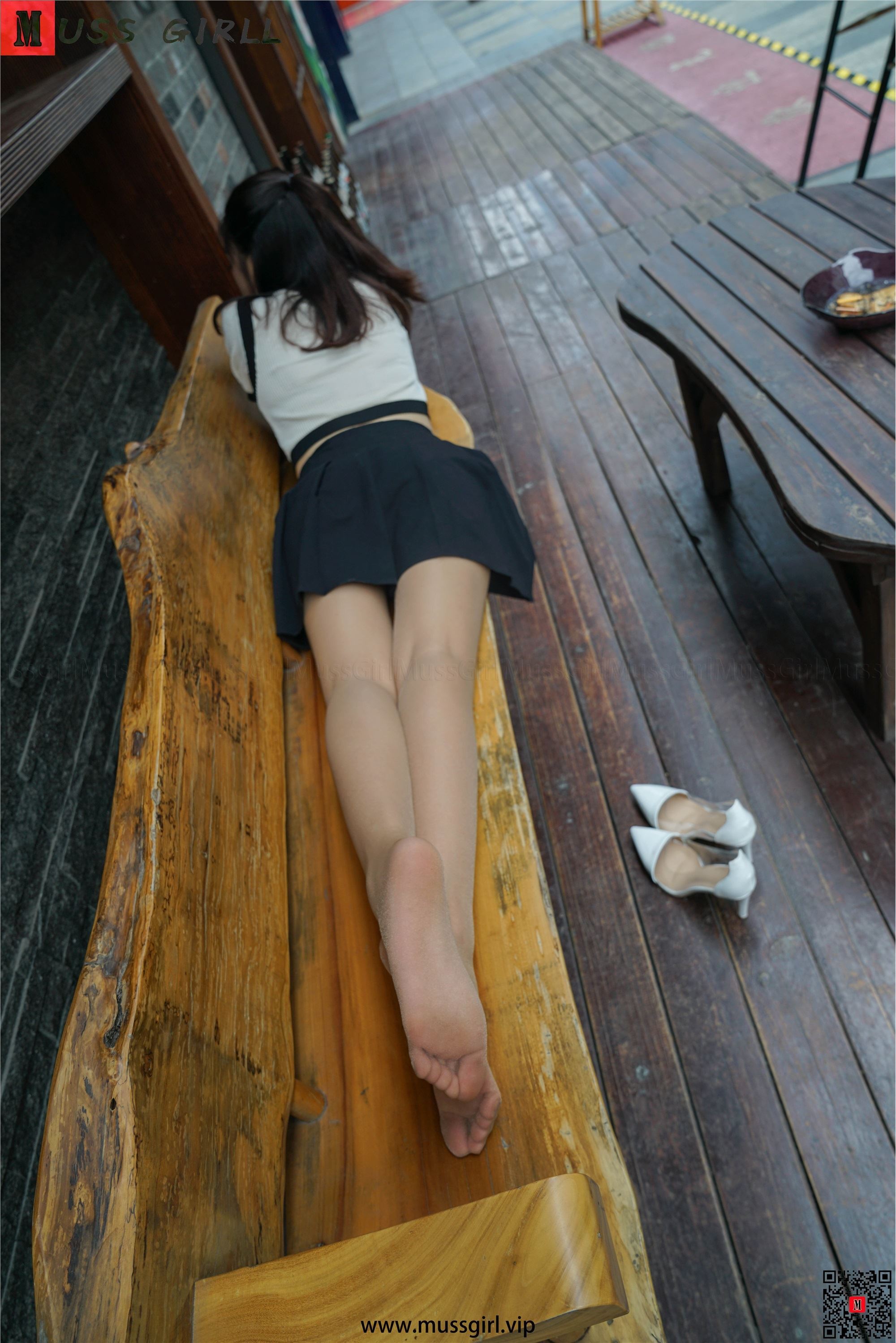 MussGirl慕丝女郎  NO.223 JK制服肉丝高跟